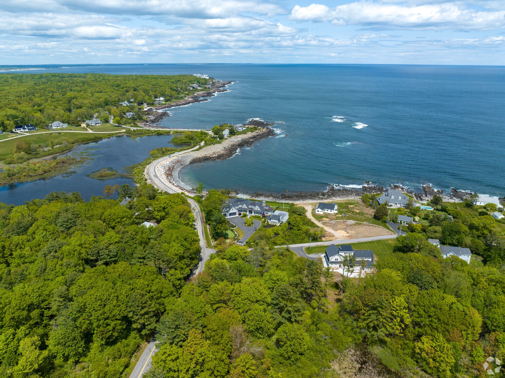 Cape Neddick is where land and ocean meet.