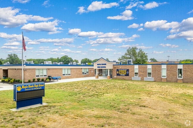 Students attend Maple Shade High School in Maple Shade, NJ.