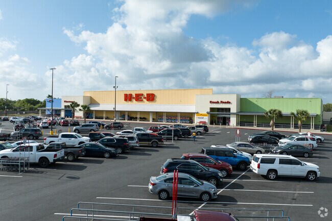 Many residents choose to shop at the local HEB grocery store in San Benito.
