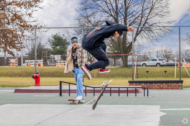 Skateboarders head to Southwest Association of Neighbors Skate Park to put in some practice.