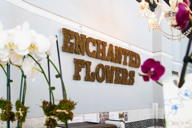 Enchanted Flowers is an integral part of the community in Downtown New Rochelle, New York.