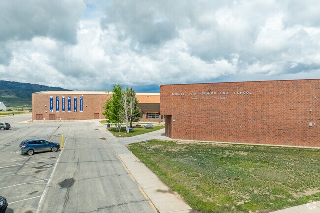 Middle Park High School serves 406 students from grades 9 to 12.