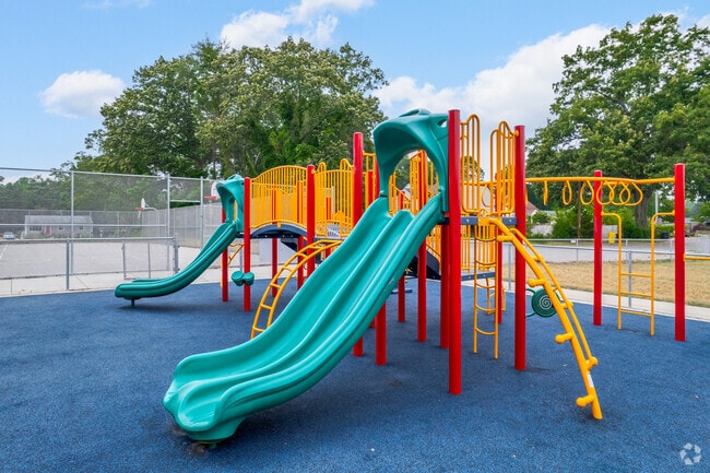 High Point Elementary School boasts a large, colorful playground for students to enjoy.