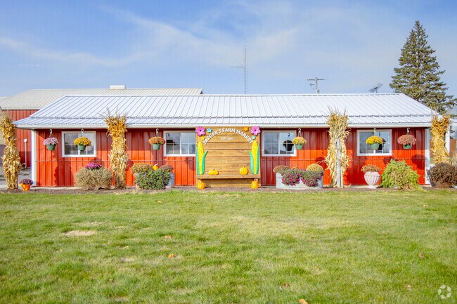 Fresh local produce awaits at Yaeger’s Farm Market in Cortland.
