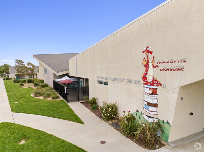 Rio Rosales Elementary School is home of the Dragons.