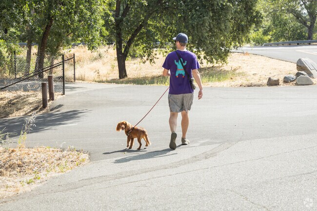 The Sacramento River Trail has paved and unpaved sections.