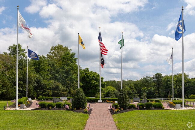 Veteran’s Memorial Garden in Jackson honors local service members year-round.