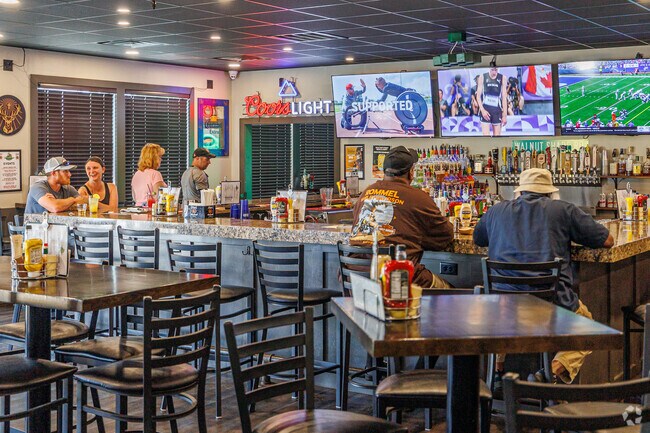 The Green Stinger is a local bar near Felton where residents can watch the game with friends.