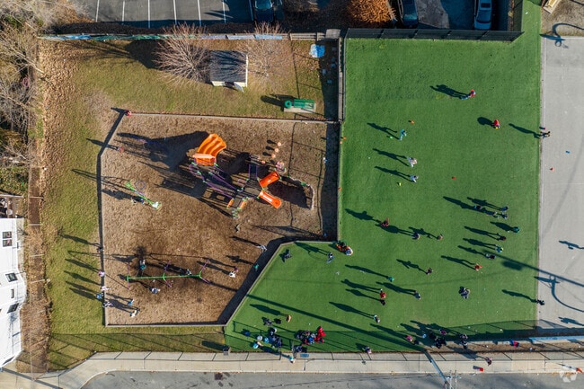 Students can stay active at the Neighborhood House Charter School playground.