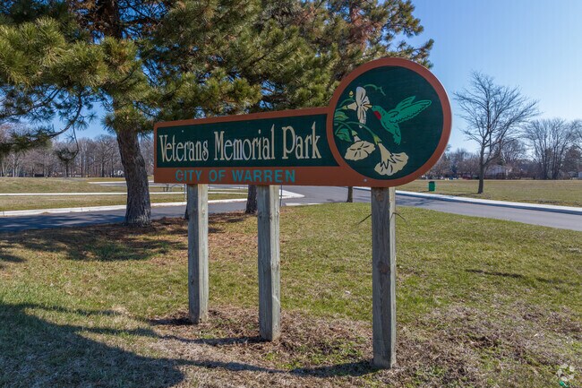 Veteran's Memorial Park in North Warren.