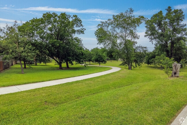 Brushy Creek Regional Trail in Forest Creek supports walks, runs, and bike rides.