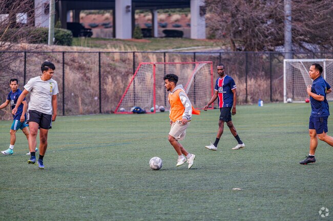 Smith Soccer Complex near Summit Hills hosts frequent adult leagues.