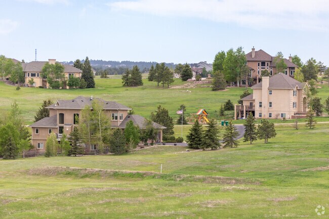 Kings Deer offers large lots, some of which are right on the golf course.