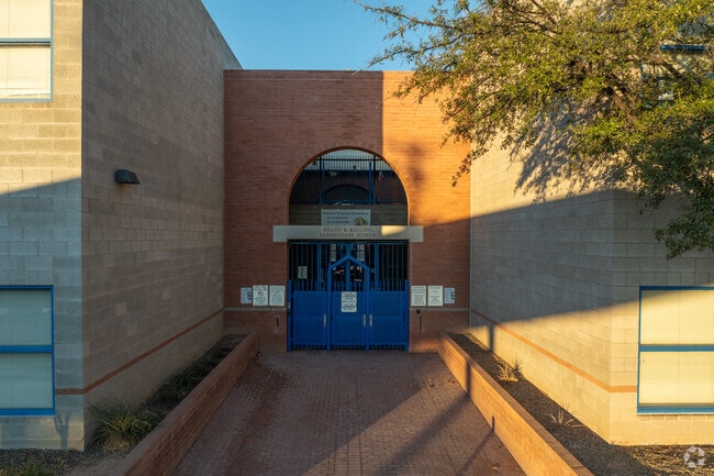 Helen Keeling Elementary School is gated and secured.