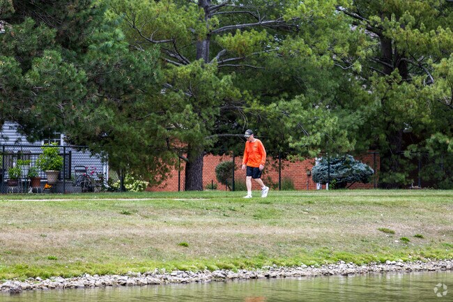 North Pointe residents are known to get excercise on the walking paths.