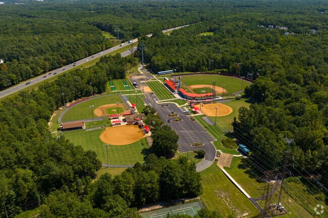 The athletic field of Glen Allen Youth Athletic Association.