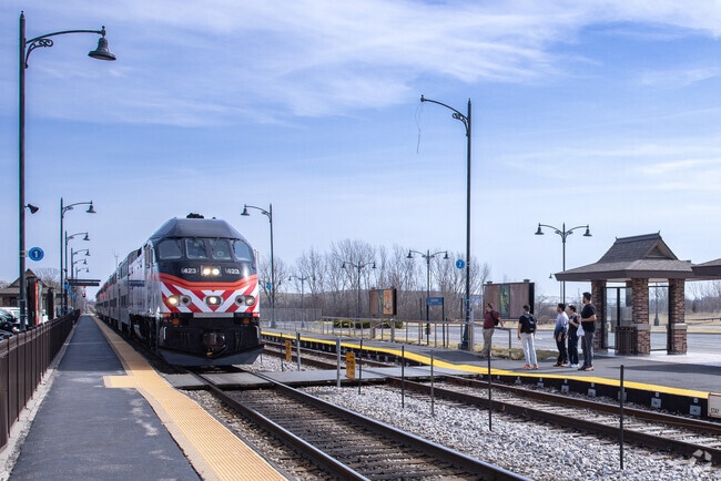 Round Lake Park Metra Station offers convenient public transit to Chicago or Milwaukee.