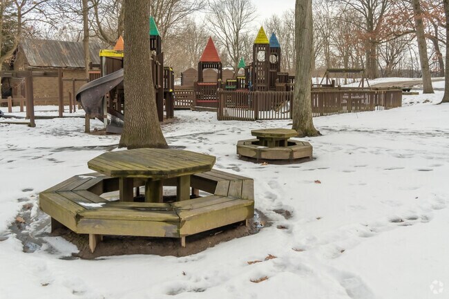 McConnell Park has plenty of places to sit and enjoy the day in Ionia.