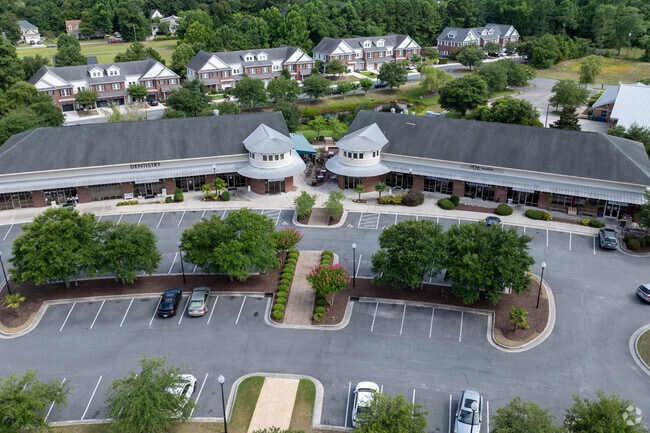 The Courtyard at Masonboro is a small shopping center where locals shop.