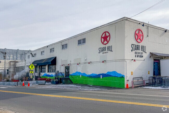 Star Hill Brewery is one of the more notable craft brewers in Virginia, and is headquartered in Crozet. There's also a tasting room with food and beer flights.