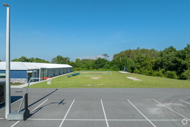 St. Cloud Christian Preparatory School has a PE area and playground for it's students.