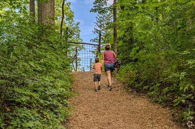 Nature is at your back door in the Gould Park neighborhood.