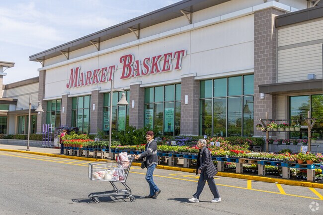 Ayer Village residents can shop the popular, local Market Basket in nearby Salem, NH.