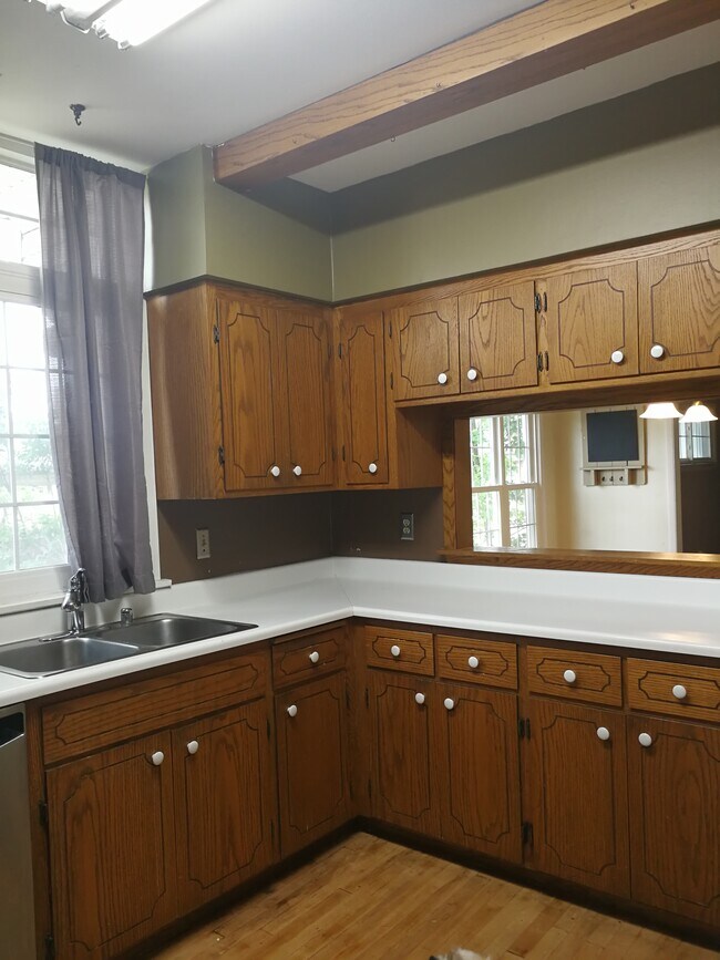 Kitchen with Pass-thru to Dining Room