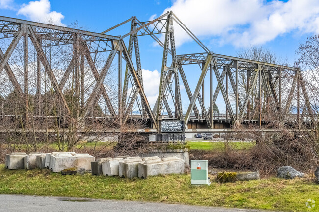 Check out the famous Metallica Bridge in Downtown Ferndale, a true icon in the area.