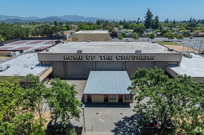 Vintage High School is home of the Crushers.