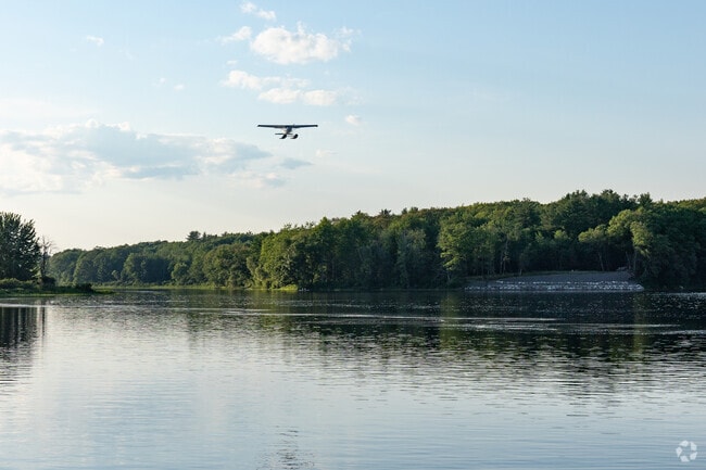 Float planes can occasionally be seen taking off from the Penobscot River near Milford.