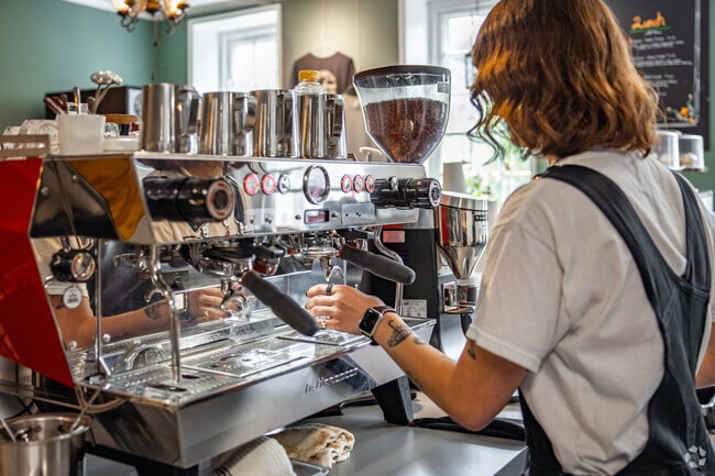 Only 15 minutes from Green Valley, 5 West Cafe is the best place for a latte.