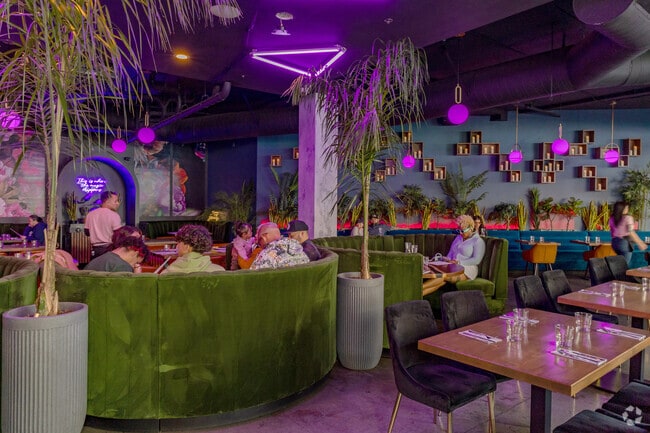 Residents can stop for a meal at Wild Rose Eatery and Bar in Downtown Campbell.