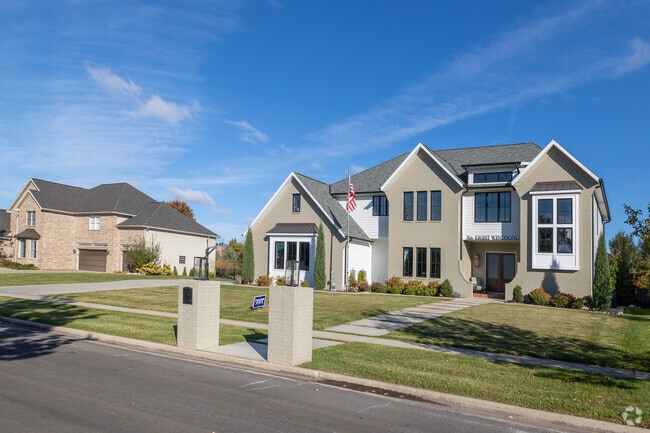 Enormous examples of new traditional style homes are rampant in Hawthorne.