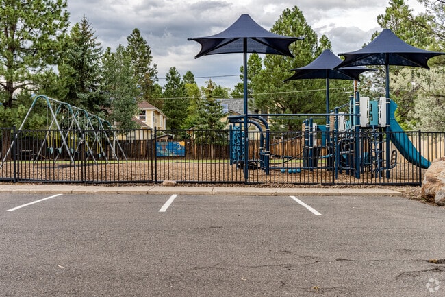 Flagstaff Junior Academy has a large playground with student safety in mind.