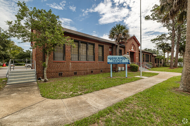 Mayport Elementary School welcomes it's students and visitors.