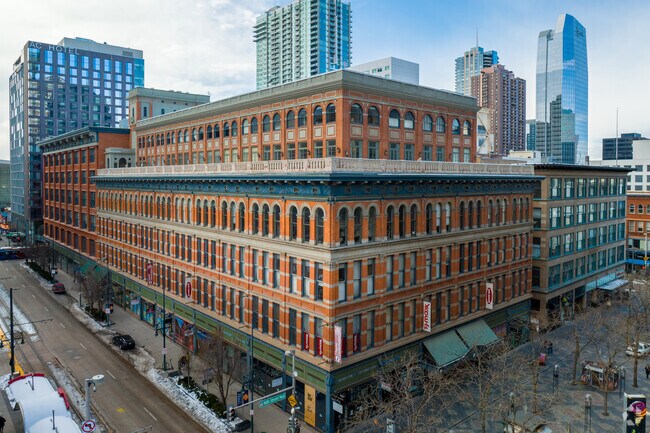 The Denver Dry Goods Company building in Central Business District was converted to condos.