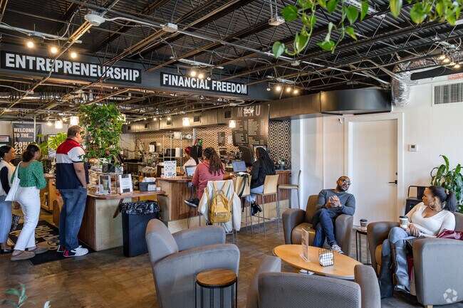 Black Coffee serves coffee and is popular with Blair Villa-Poole Creek locals.