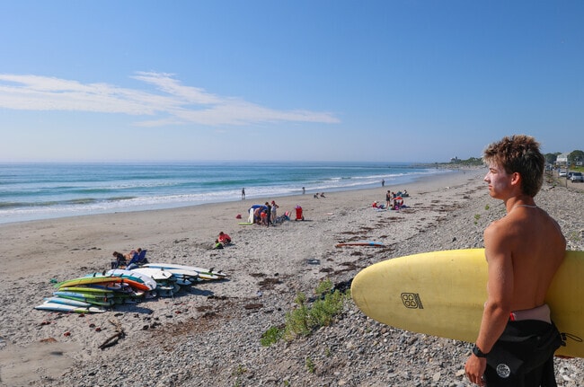 The town of Rye is renowned for its beautiful beaches and excellent surfing spots, attracting sun-seekers and wave riders to its scenic stretch of New Hampshire's coastline.