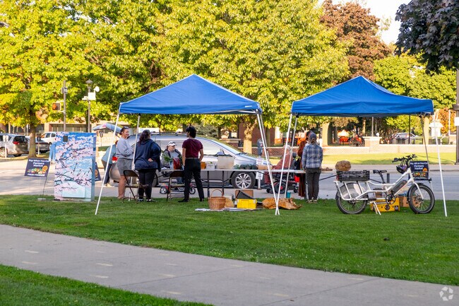 Many farmers markets are a short drive from Mercyhurst.