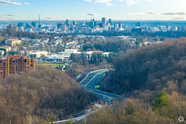 Baltimore is a short drive from Poplar Hill.