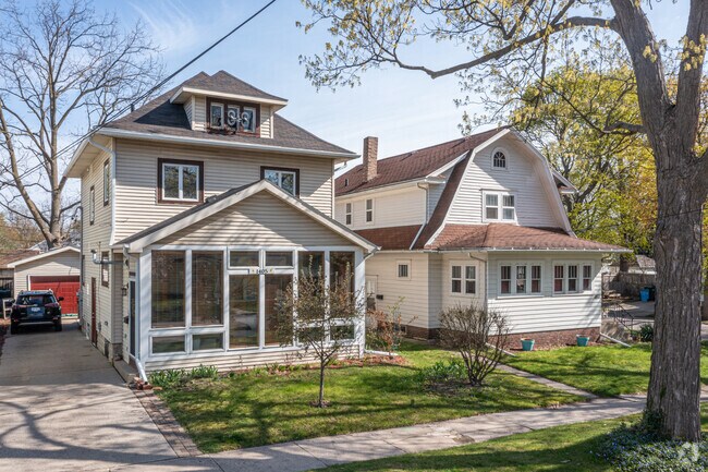Unique Foursquare and Dutch Colonial-style homes in the Hunter Park neighborhood