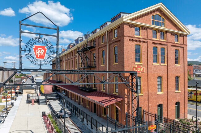 The Railroaders Museum teaches visitors about Altoona’s history in the railroad industry.