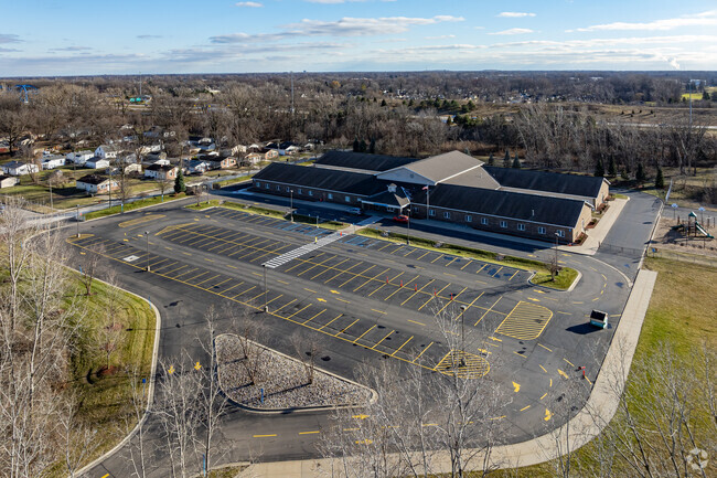 Aerial view of Quest Charter Academy.