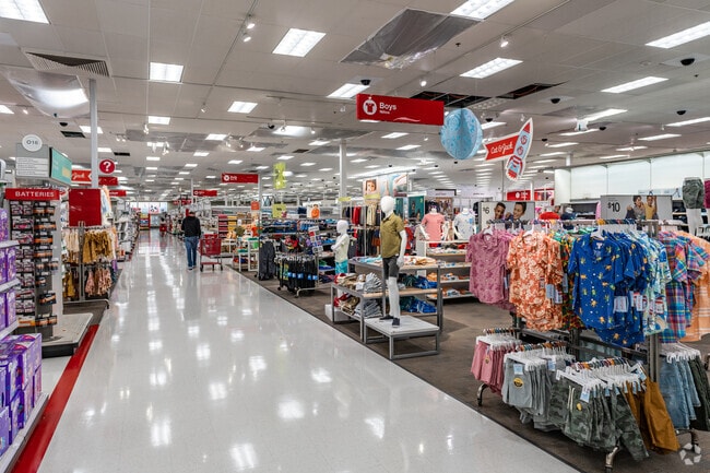 Target at The Market Place in Tustin Ranch stocks home goods for local residents.
