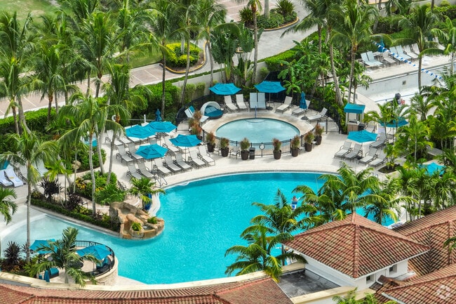 Soak in tropical tranquility at the Ibis Golf Club pool, nestled in the heart of The Acreage.