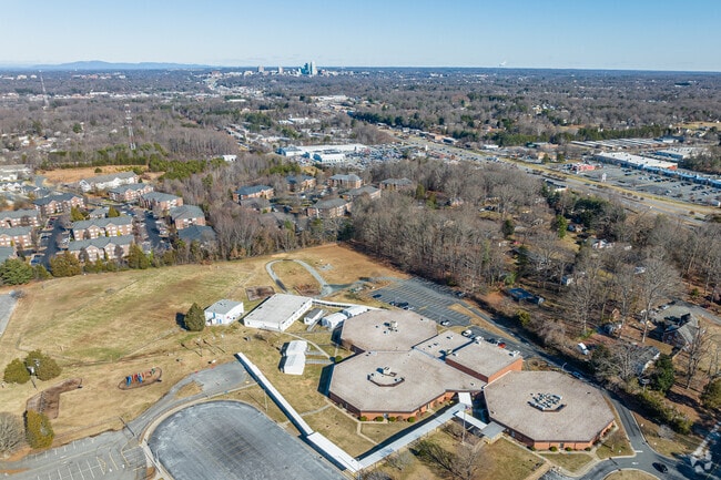 Griffith Elementary School is located close to downtown Winston-Salem.
