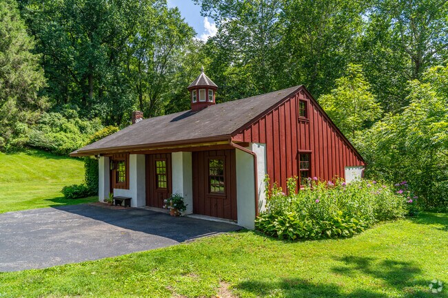 Many historic buildings remain in use in East Brandywine.