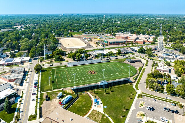 St. Louis Park High School has 1,497 students in grades 9-12.