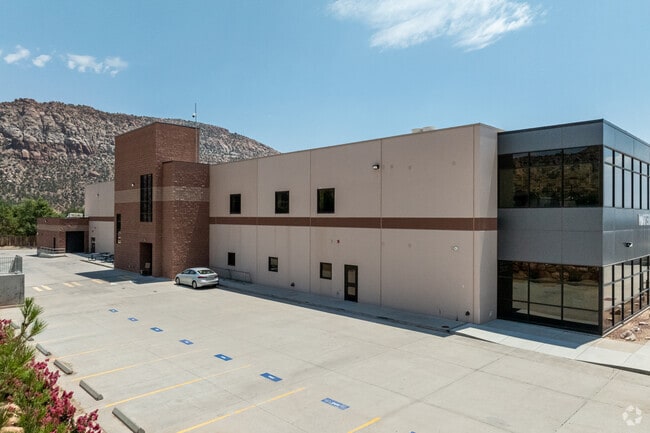 Water Canyon High School is located just off Utah Avenue in Hildale, Utah.